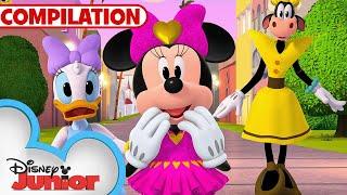 Minnie's Bow-Toons! | NEW 20 Minute Compilation | Part 4 | Party Palace Pals | @disneyjr