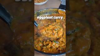 Inspired by a Sri Lankan eggplant curry 