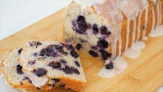 Super Moist Blueberry Loaf Cake