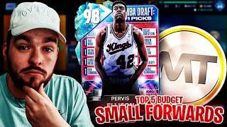 RANKING THE TOP 5 BEST BUDGET SMALL FORWARDS IN NBA 2K25 MyTEAM!!