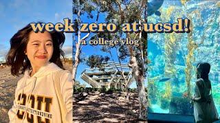 college montage | first week as a freshman at ucsd, moving in, exploring sd, and more!