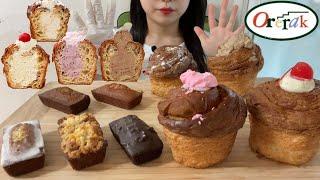 (ENG) 오르랔 베이커리 크러핀 휘낭시에 먹방 | Orerak bakery Cruffin Financier Mukbang asmr