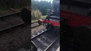 Mid Hants Railway on 11th May 2025  Ivatt Tank 41312 Coupling Up Too Its Train At Alton 