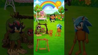 Sonic on the Hunt for a Swing for Tung Sahur!