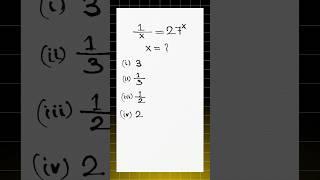 Nice Olympiad Math | Find x | Mind Math | Easy way solving | #shorts #maths #education #mathstricks