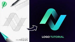  APRENDE a DISEÑAR LOGOS con ESTA TÉCNICA SECRETA en CorelDRAW | DelcaVideography