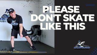 Hockey YouTube Skating Tips You SHOULD NOT Be Doing | Please stop doing these…