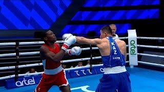 R32 (75KG) DE LOS SANTOS DELGADO (DOM) vs RAIYS NURKANAT (KAZ) | IBA World Boxing Championships 2023