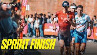 CRAZY SPRINT FINISH | Wilde vs Vilaca vs Hellwig