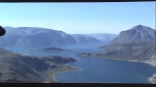 Helicopter ride: kANGIDLUASUK to Koroc River Valley