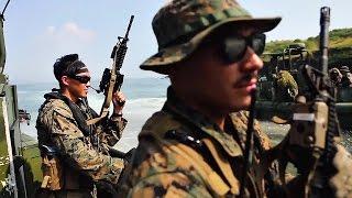 Philippine Marines Live-fire Training