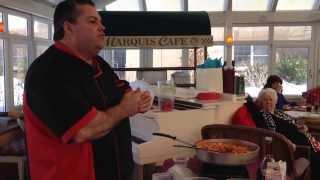 Clips from Cooking Demo at Glen Cove Marquis by Chef Pat Marone