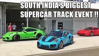 Chennai's Biggest Supercar Track Event (Day 1) Madras Race Track 2019