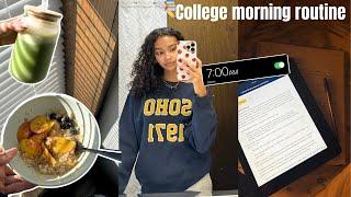 college morning routine | online classes, motivation, routine