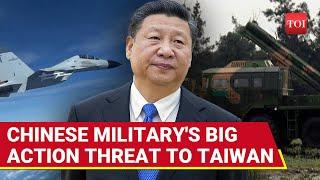 Trump Secretly Greenlights Taiwan Invasion? Chinese Military's Chilling Declaration On Cam | Watch