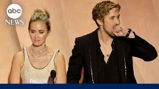 Oscars 2024: Ryan Gosling and Emily Blunt exchange playful barbs at the Academy Awards