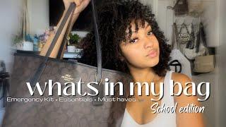 What’s in my school bag 2022| TheJadaAnn