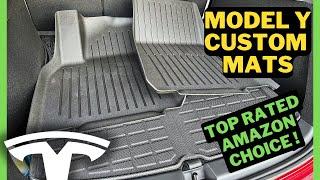 Tesla Model Y Top-Rated All-Weather Floor Mats - Best Custom Tesla Mats 2024