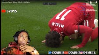 IShowSpeed Reacts To Mohamed Salah Highlights