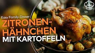 ZITRONEN-BRATHÄHNCHEN: Einfaches Familienessen! Geschmacksexplosion mit wenigen Zutaten | REZEPTE