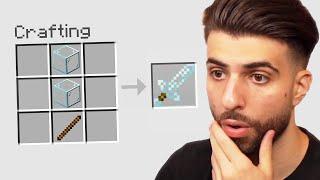 Minecraft, but you can CRAFT Swords out of ANY Block...