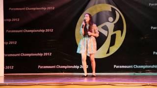 Paramount Championship 2013 Semi-Finals (Cat B) -Alysa Azlan- English Solo Singing