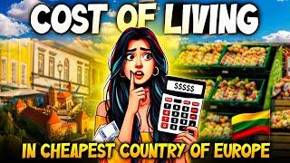 Cost of Living for International Students II Student Life in Lithuania