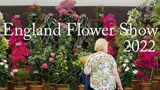 RHS Flower Show,  British Garden Design, BBC Presenter Gardener Monty Don, England Flower Festival.