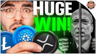 Crypto & Altcoin Pump Is Here! (XRP & Cardano EXPLODE: Gary Gensler GONE)