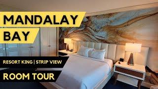 Mandalay Bay Hotel Room Tour | Mandalay Bay Resort King | Strip View