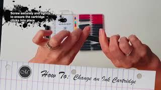 How To Change An Ink Cartridge | Manuscript Pen Company