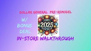 Dollar General preRemodel in store walkthrough