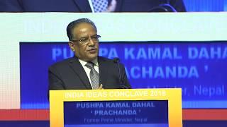 Shri Pushpa Kamal Dahal 'Prachanda' at 5th India Ideas Conclave