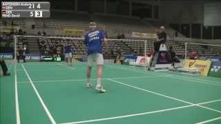 Anders Antonsen vs David Peng (MS, Qualifying) - 2015 Belgian International