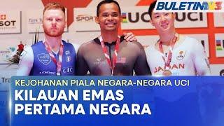 KEJOHANAN PIALA NEGARA-NEGARA UCI | Shah Firdaus Raih Emas Keirin, Izzah Pecah Rekod Kebangsaan