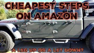 Amazon's Newest Jeep Gladiator Running Boards: Step Up Or Letdown?