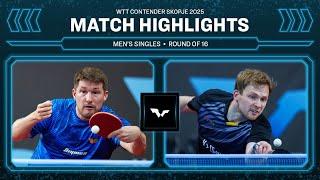 Kristian Karlsson vs Benedikt Duda | MS R16 | WTT Contender Skopje 2025