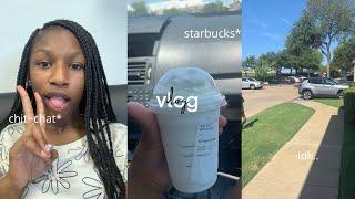 VLOG: starbucks, chitchat~ |inttrinity #morning #chitchat #vlog #blackgirl