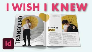 5 Things I wish I knew before starting in InDesign