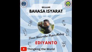 Belajar Bahasa Isyarat, Abjad a, b, c, d, dan e