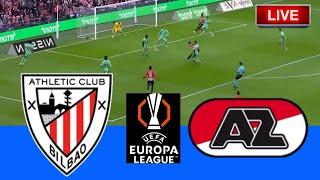 Athletic Bilbao vs AZ Alkmaar | EUROPA LEAGUE 2024 | Football Live Match Today