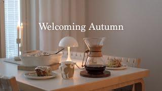 Welcoming Autumn  I Cozy Weekend I baking, wardrobe change I slow living in the city