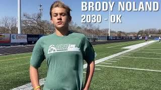 Rubio Long Snapping, Brody Noland, March 2, 2025