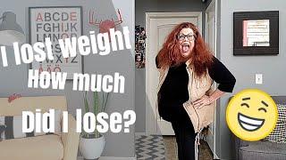 I lost weight!  Weight loss journey 2019