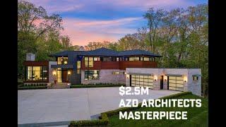 Take a tour of this masterpiece built by AZD Architects located in Oakland County, MI