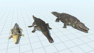 ALL CROCODILES vs EVERY UNIT - Animal Revolt Battle Simulator