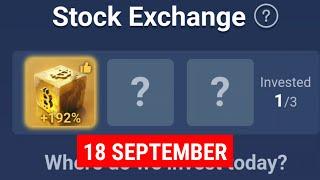 X Empire Investment Fund Today 18-19 September | Musk Empire Daily Combo | X Empire Investment Today