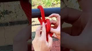 With it, my tent will never be blown away again#science #shorts #viralvideo #knot