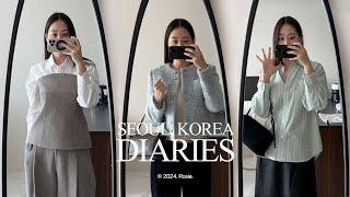 living alone diaries: 가을 코디, 아이폰16프로 언박싱, 추석 보내는 법, 데일리안경 추천, 출국준비, 브랜든 여행파우치