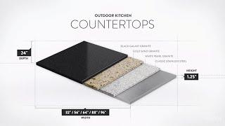 Outdoor Kitchen Countertops | Granite Countertops | NewAge Products